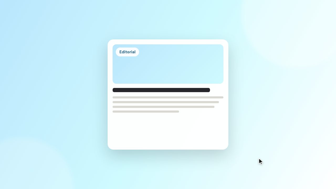 Prévia do plugin-blog como o cliente vê