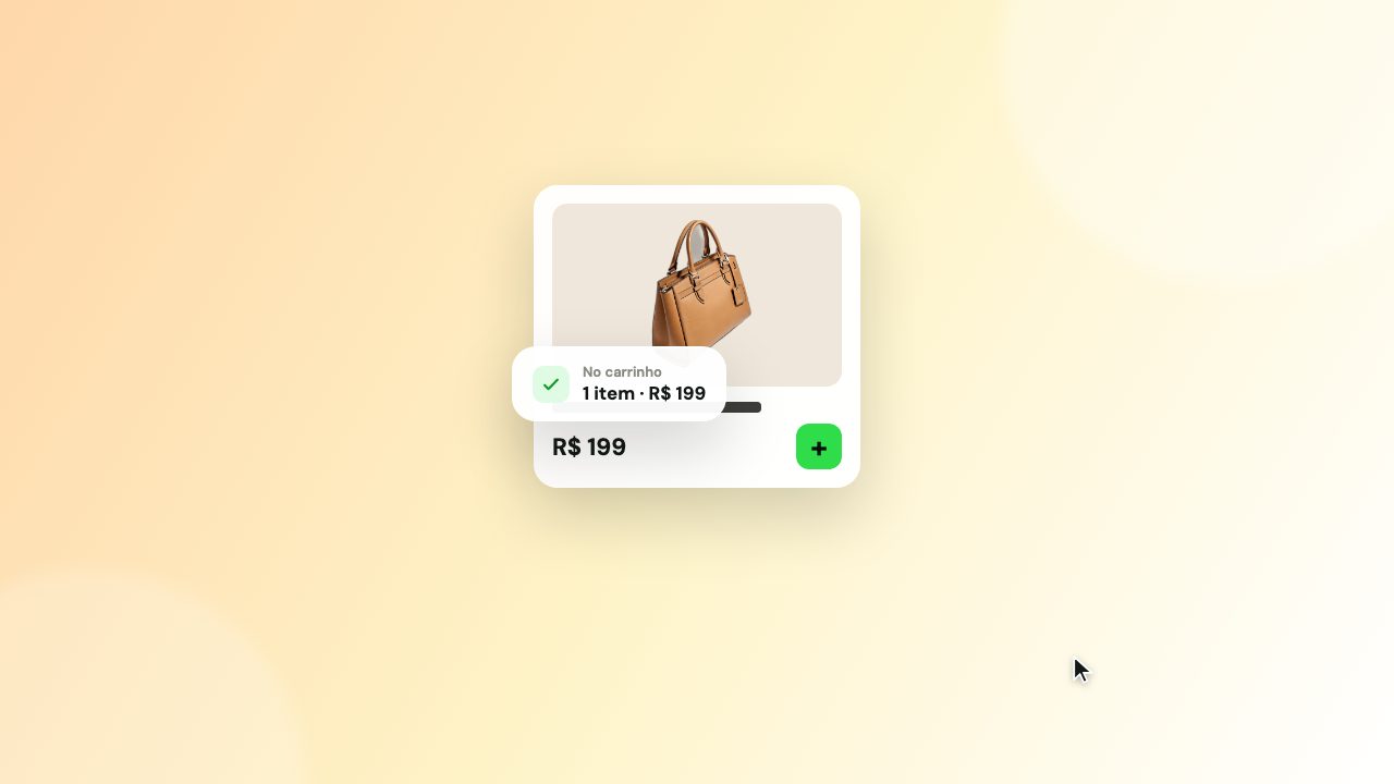 Prévia do plugin-shop como o cliente vê